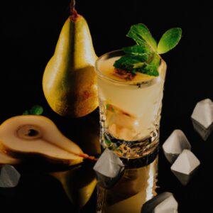Mocktail Pear Ginger Sparkling