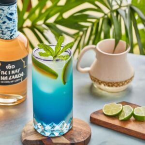 Blue Lagoon Mocktail