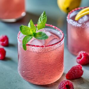Raspberry Lemon Splash Mocktail