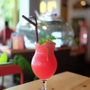 Mocktail Minty Watermelon Quencher.