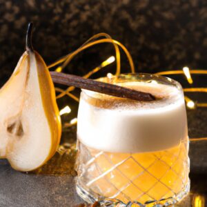 Mocktail Cinnamon Pear Punch