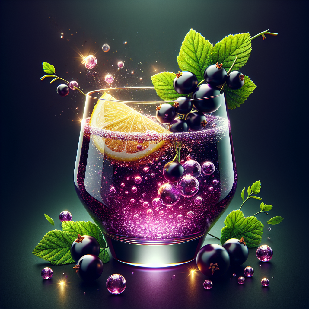 Mocktail Black Currant Sparkler (Rezept) - Mocktail Rezepte