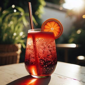 Mocktail Blood Orange Elixir (Rezept)
