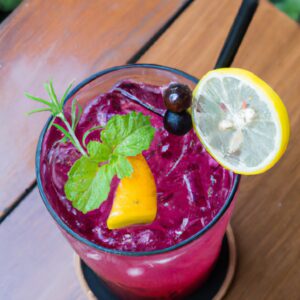 Mocktail Citrus Berry Spritzer.