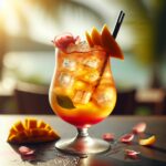 Mangorosen-Spritzer.