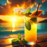 Mango Mint Sparkler (Mocktail Rezept)