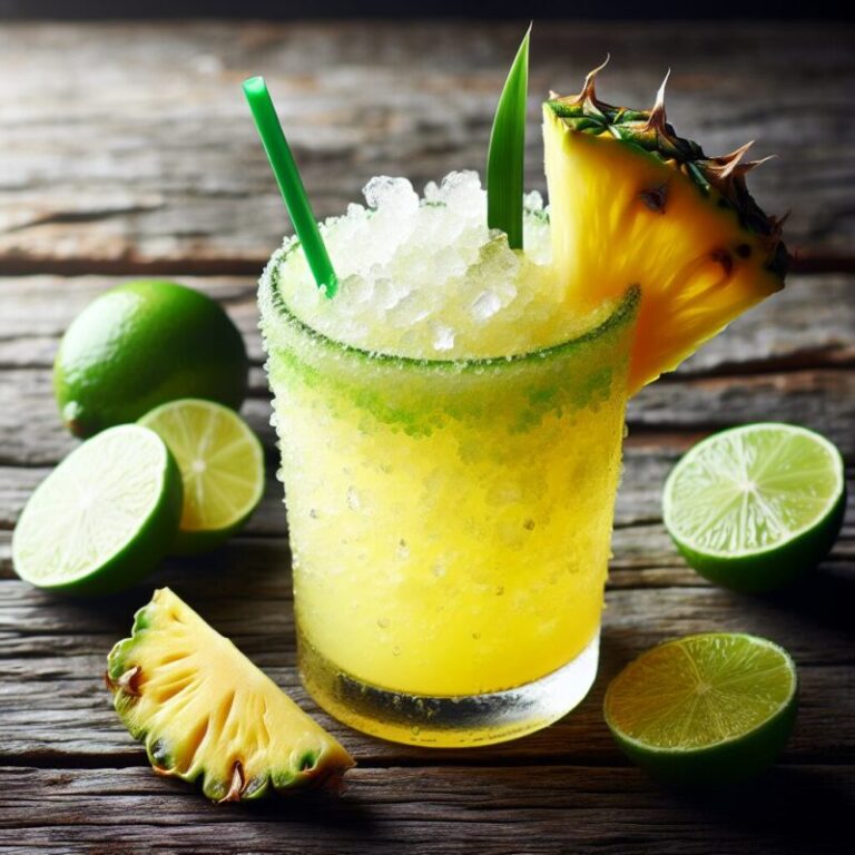 Virgin Mai Tai Lime Mocktail (Rezept)