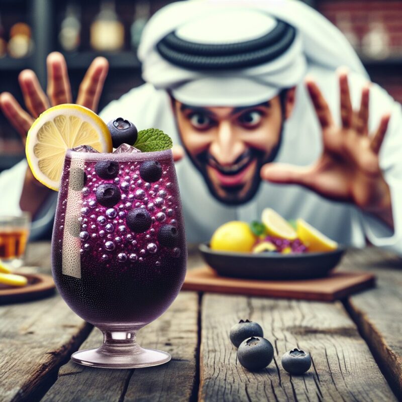 #Acai Berry Sparkler Mocktail# (Rezept)