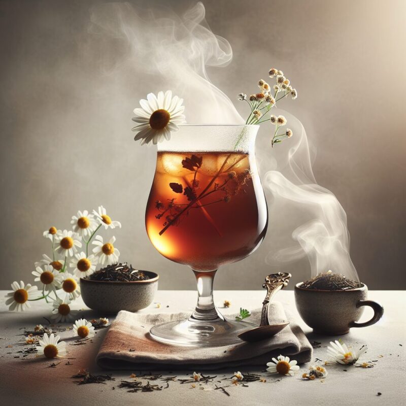 #Black Tea Chamomile Bliss Mocktail# (Rezept)