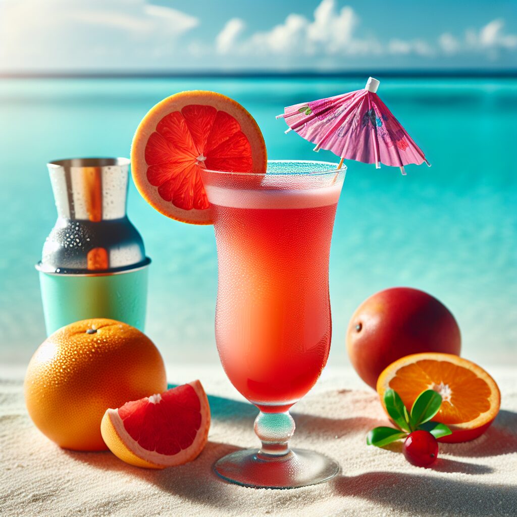 #Safe Sex on the Beach Mocktail# (Rezept)
