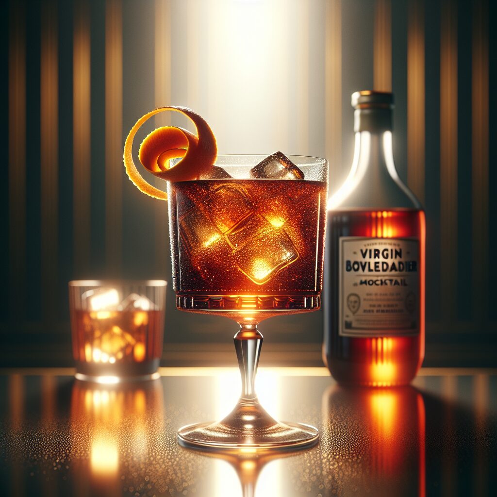 #Virgin Boulevardier Mocktail# (Rezept)