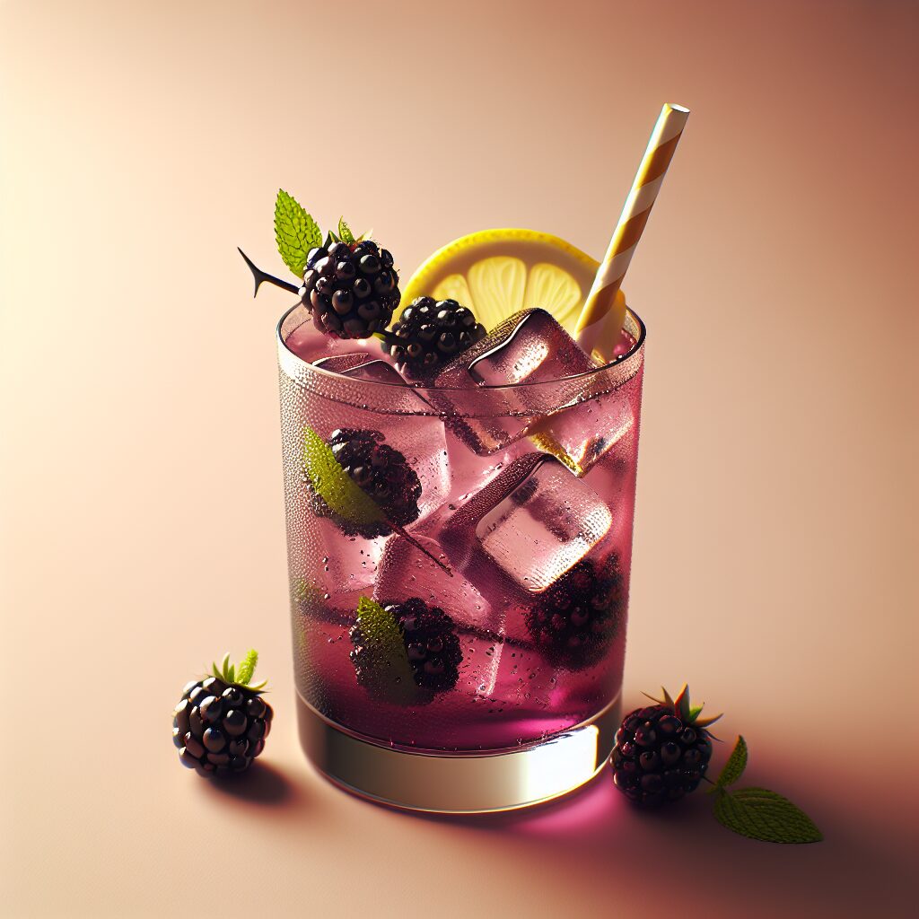 #Virgin Bramble Mocktail# (Rezept)