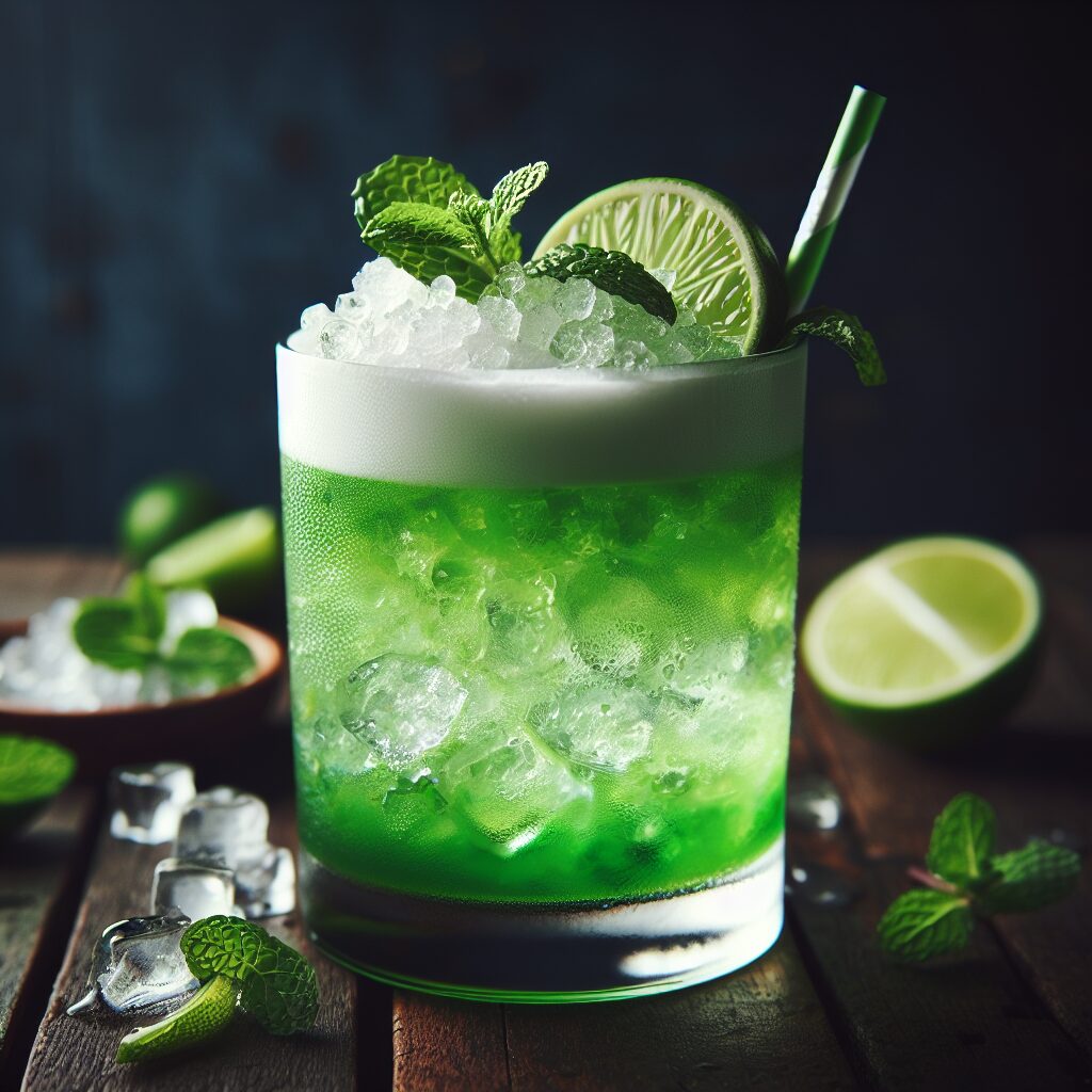 #Virgin Irish Maid Mocktail# (Rezept)