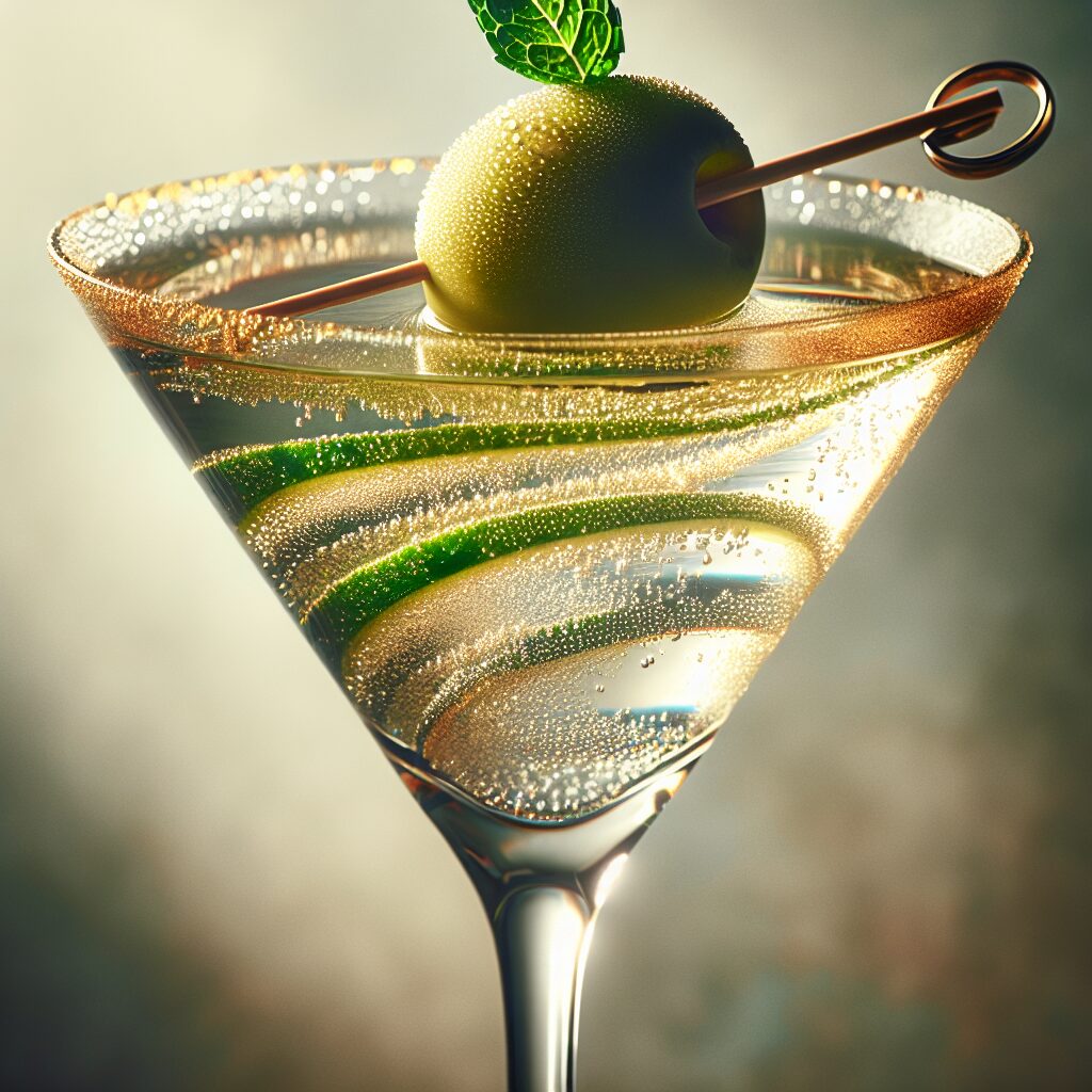 #Virgin Martini Mocktail# (Rezept)