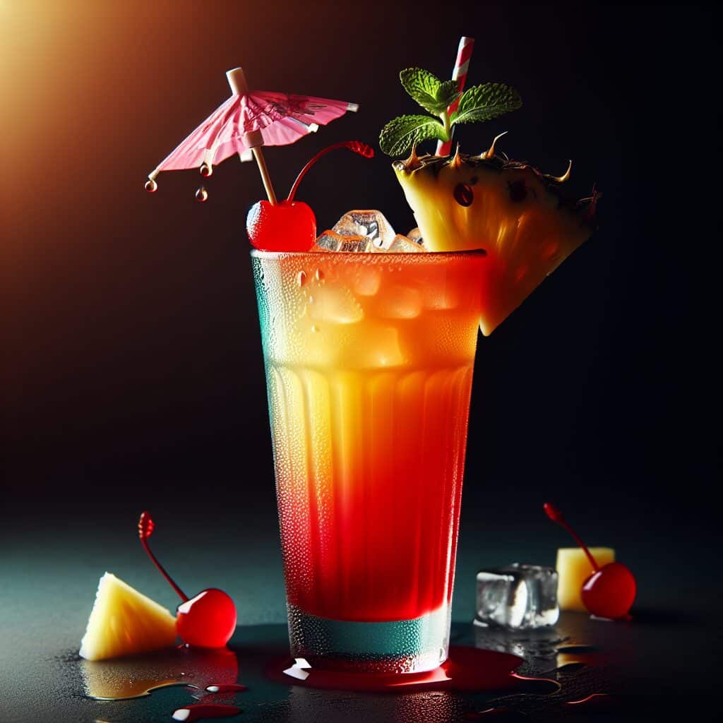 #Virgin Scorpion Mocktail# (Rezept)