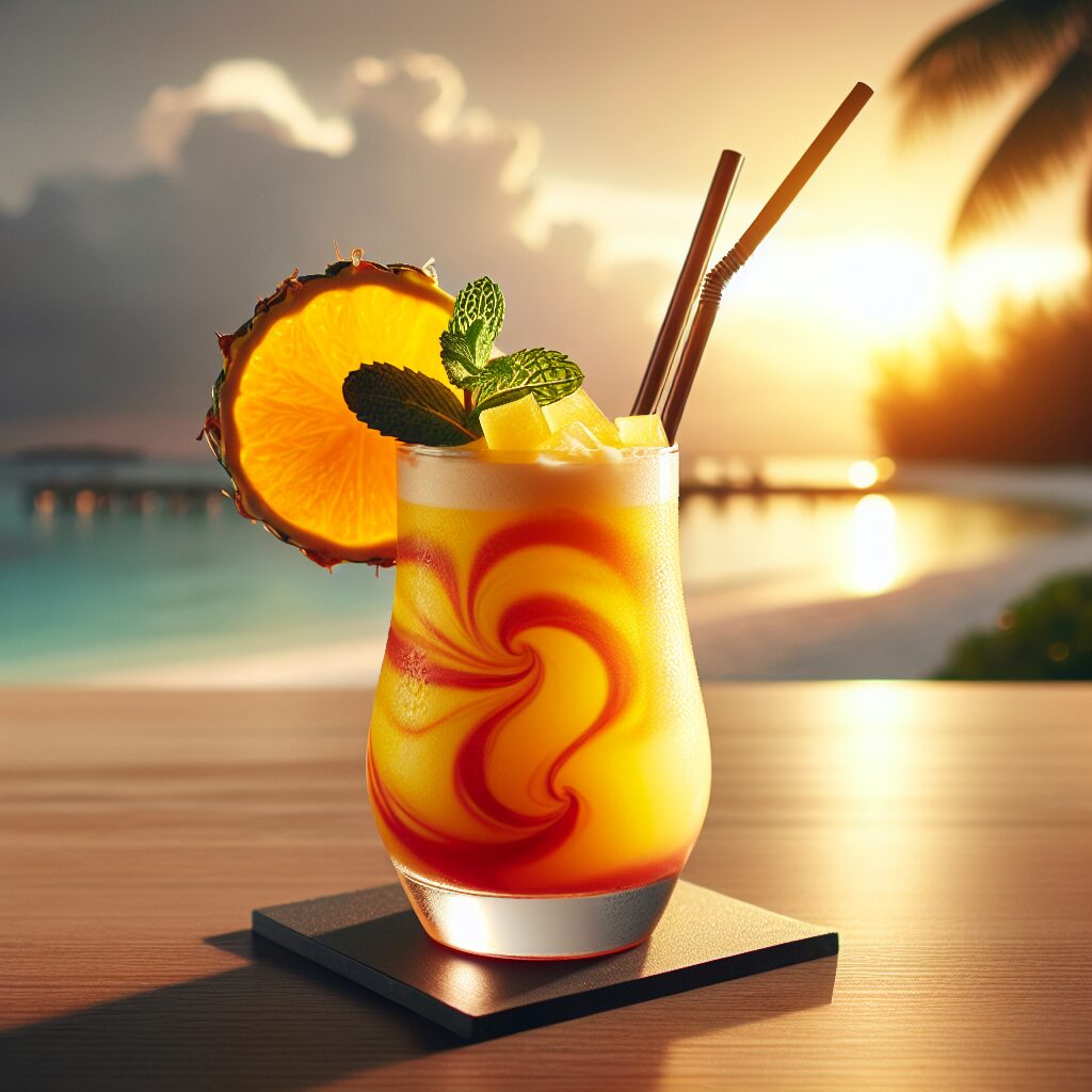 #Virgin Scorpion Twist Mocktail# (Rezept)