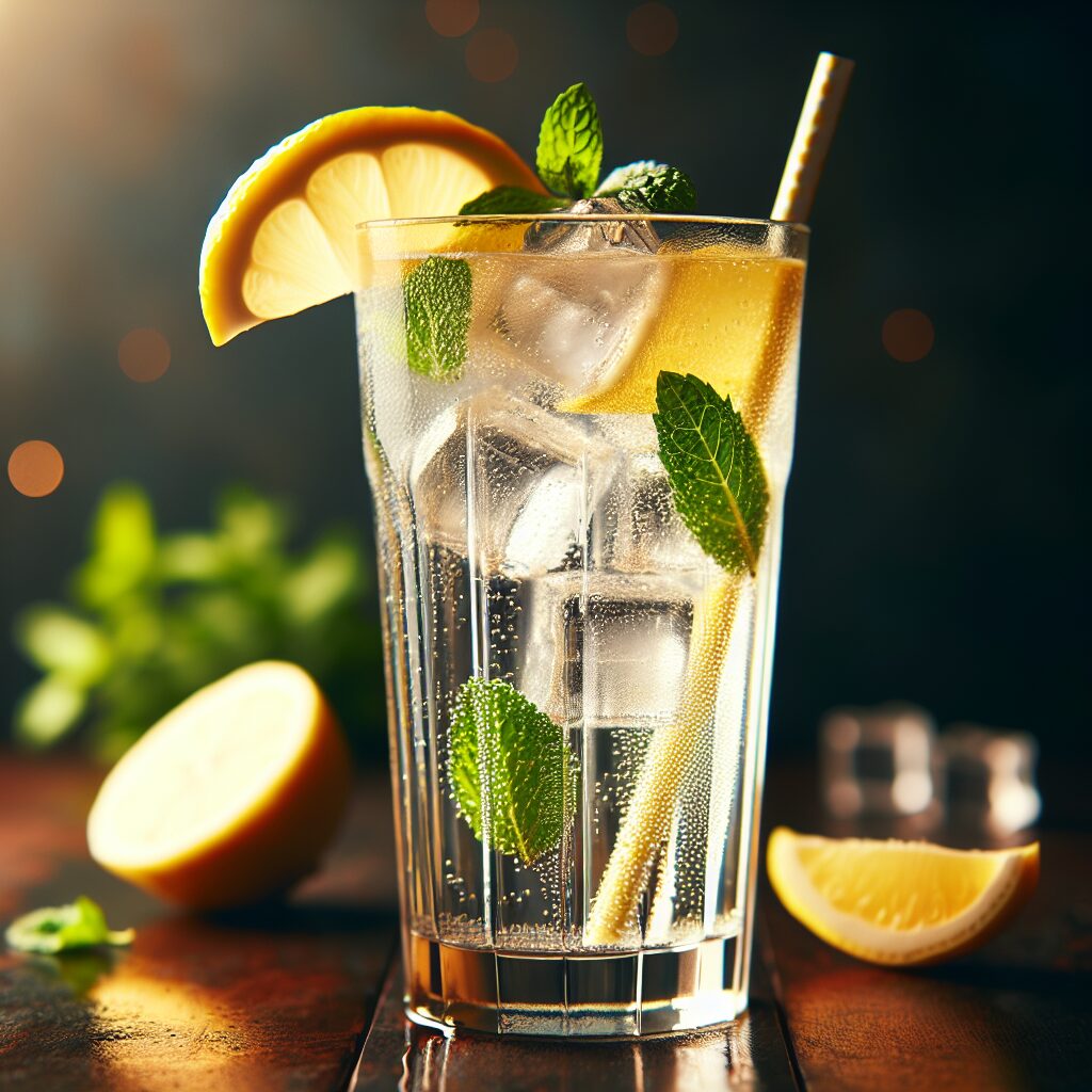 Virgin Tom Collins Mocktail (Rezept)